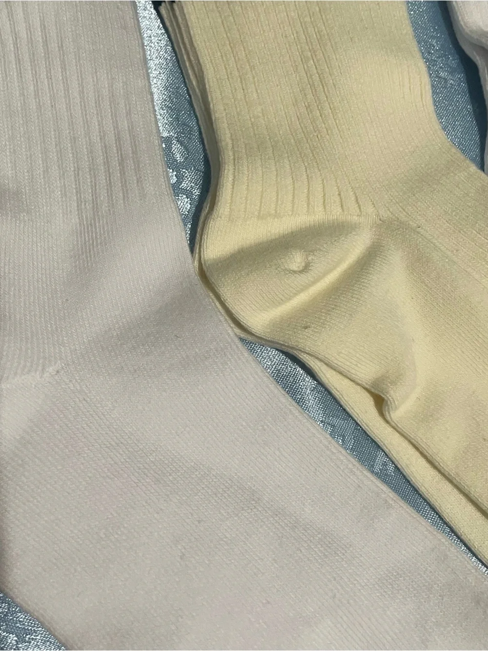 lululemon athletica Crew Socks Pack - White, Cream & Black Trim